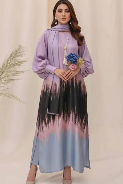 white christmas dresses Sheenora 3Pc Embroidered Shamoz Silk Dress SAVI – GulBuy main image 1