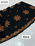 Swiss Lawn Fabric Elegant And Beautiful Machine Balochi With Sequence Full Size Chadar