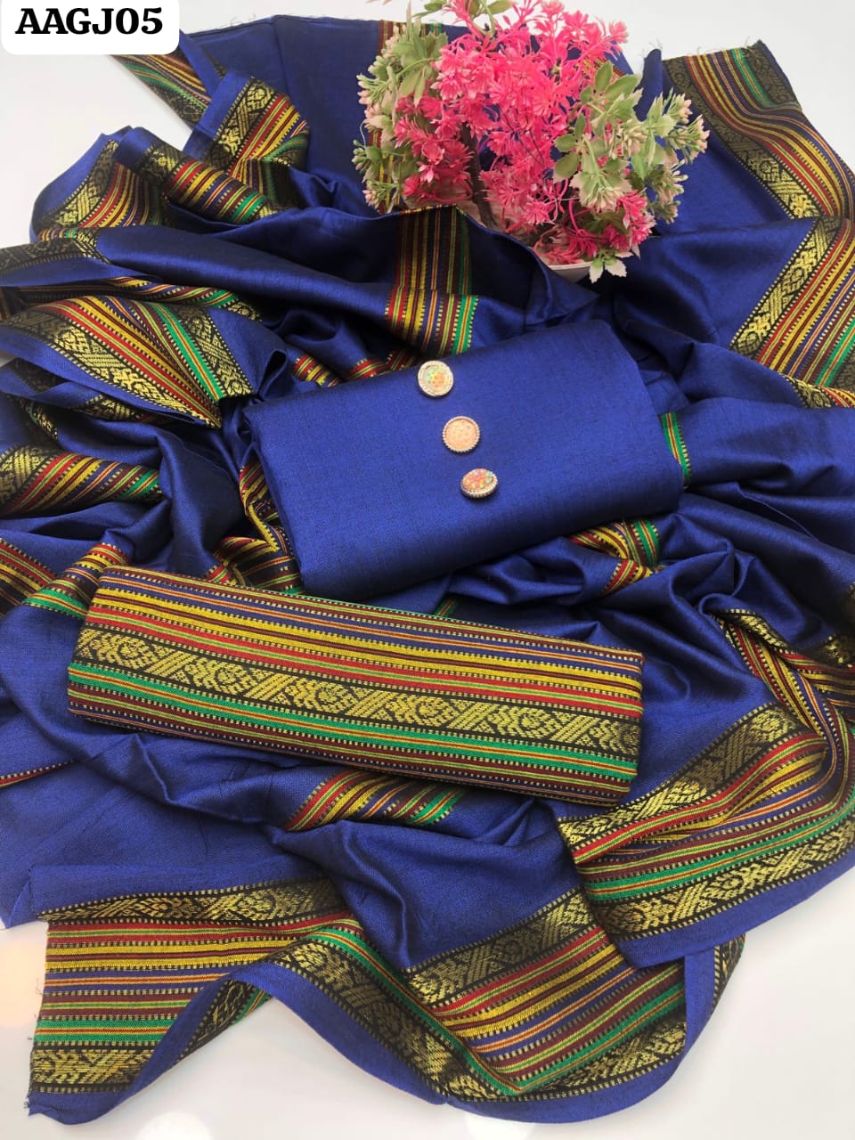 Stuff Sussi plain Shirt And Trouser With Sussi Bnarsi Dupatta 3PC Dress