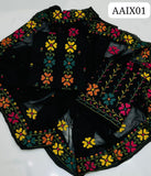 New cotton collection # 3 pieces suits #  Black lover's #  Multiple Cross stich embroidery #  Duppata # shafoon singal badar embroidery #