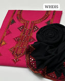 Stuff Lawn Cotton 9MM Sindhi Embroidery Shirt And Lawn Cotton EMbroidery Trouser 2PC Dress