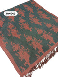 Pure Pashmina Acrylic Shawl Elegant And Beautiful Jacquard Work Shawl