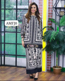 DIGITAL PRINT PREMIUM QUALITY SHAMOZE SILK SHIRT &amp; TROUSER WITH SOFT Orignal SILK DIGITAL PRINT DUPATTA 3PC DRESS