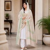 Pure Lawn Jacquard With Handmade Embroidery Chaddar
