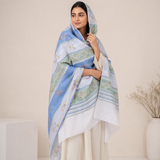 Summer Pure Lawn Multi Colors Hand Embroidery Chaddar