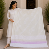 Pure Lawn Rangoli Border With Handmade Embroidery Chaddar