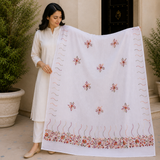 Pure Lawn Handmade Embroidery Chaddar