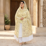 Pure Lawn Self Jacquard Handmade Embroidery Chaddar