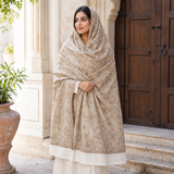 Pure Lawn Self Jacquard Handmade Embroidery Chaddar