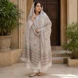 Pure Lawn Handmade Embroidery Fancy Chaddar