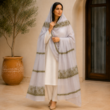 Pure Lawn Jacquard 3D Chaddar