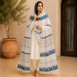 Pure Lawn Jacquard 3D Chaddar