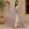 Winter Pashmina Cutwork Embroidery Shawl