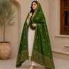 Winter Pashmina Mirror Work With Handmade Embroidery Shawl