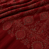 Winter Pashmina Block Print With Handmade Soi Embroidery Shawl
