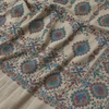 Winter Pashmina Block Print With Handmade Soi Embroidery Shawl