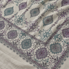 Winter Pashmina Block Print With Handmade Soi Embroidery Shawl