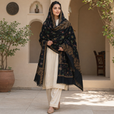 Pure Lawn Jacquard Handmade Embroidery Chaddar