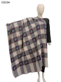 Summer Pure Lawn Shadow Work Check Style Chaddar