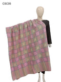 Summer Pure Lawn Shadow Work Check Style Chaddar