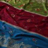 Pure Lawn Jacquard Handmade Embroidery Chaddar