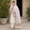 Pure Lawn Jacquard With Handmade Embroidery Chaddar