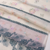 Pure Lawn Jacquard With Handmade Embroidery Chaddar