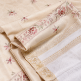 Pure Lawn Jacquard With Handmade Embroidery Chaddar
