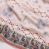 Pure Lawn Jacquard With Handmade Embroidery Chaddar
