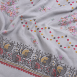 Pure Lawn Jacquard With Handmade Embroidery Chaddar