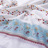 Pure Lawn Jacquard Dots Pattern Chaddar