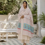 Pure Lawn Jacquard Dots Pattern Chaddar