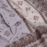 Summer Pure Lawn Jacquard and Hand Embroidery Chaddar