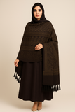 Stuff Soft velvet Wool Beautiful Ladies Shawl
