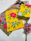 Monar Lawn Fabric Digital Print Shirt And Trouser With Printed Monar Lawn Dupatta 3Pc Dress