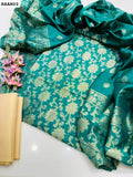 Pure Indian Cotton Jacquard Zarri Shirt And Dupatta With Soft Masoori Trouser 3PC Dress