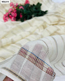 Pure Lawn Fabric Multani Tarkashi Embroidered Full Size Chaddar