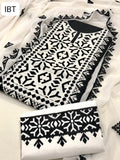 NEW ARRIVAL Computer Embroidery On Lawn Shirt N Trouser With Chiffon Duppatta
