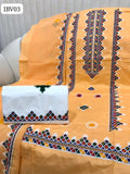 NEW ARRIVAL Soft Lawn Aari Embroidery Work Shirt With Chiffon Embroidered Dupatta And Lawn Embroidered Trouser 3pc Dress