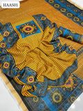 Swiss Lawn Fabric Digital Print Shirt With Monar Flower Digital Print Dupatta And Swiss Lawn Trouser Along 3Pcs Dress