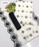 Paper Lawn Fabric Computer Booti Jall Work Shirt With Paper Lawn 2 Side Embroidery Full Jall Work Dupatta And paper Lawn plan Trouser 3Pc Dress