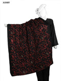 Winter Pashmina Stone Aari Embroidery Shawl