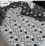 Cotton Lawn Fabric Traditonal Ajrak Print Shirt With Cotton Lawn Ajrak Print Duppata And Cotton Lawn Ajrak Print Trouser 3pc Dress With out button