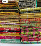 Pure Lawn Fabric Hande Embroidery Mixed Design Neet Work With Chiffon Embroidery Dupatta And Lawn Plain Trouser 3Pc Dress
