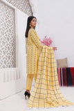 Khaddi Cotton Fabric Sooti Bindi Broshia Style Shirt With Dupatta Beautiful Doriya Style Lining And Plain Khaddi Cotton Trouser 3Pc Dress With Beautiful Black Khussa