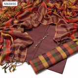 Sussi Khaddi Silk Fabric Plain Shirt With Leining Trouser And Beautiful Wool Shawls 3pc Dress With Nikeline