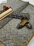 Chiffon Nag Jaal Work Shirt Along Net Same Dori Work Dupatta With Masoori trouser 3pc With khussa