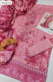 Linen Fabric Digital Printed Embroidery Gala Work Shirt With Beautiful Digital Linen Dupatta And Linen Plain Trouser 3Pc Dress