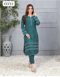 Linen Fabric Digital Print Shirt and Digital print Trouser 2pc Dress