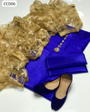 Kataan Silk Fabric Plain Shirt And With Soft Ari Zari Dupatta And Kataan Silk Plain With Kh ussa 3pc Dress